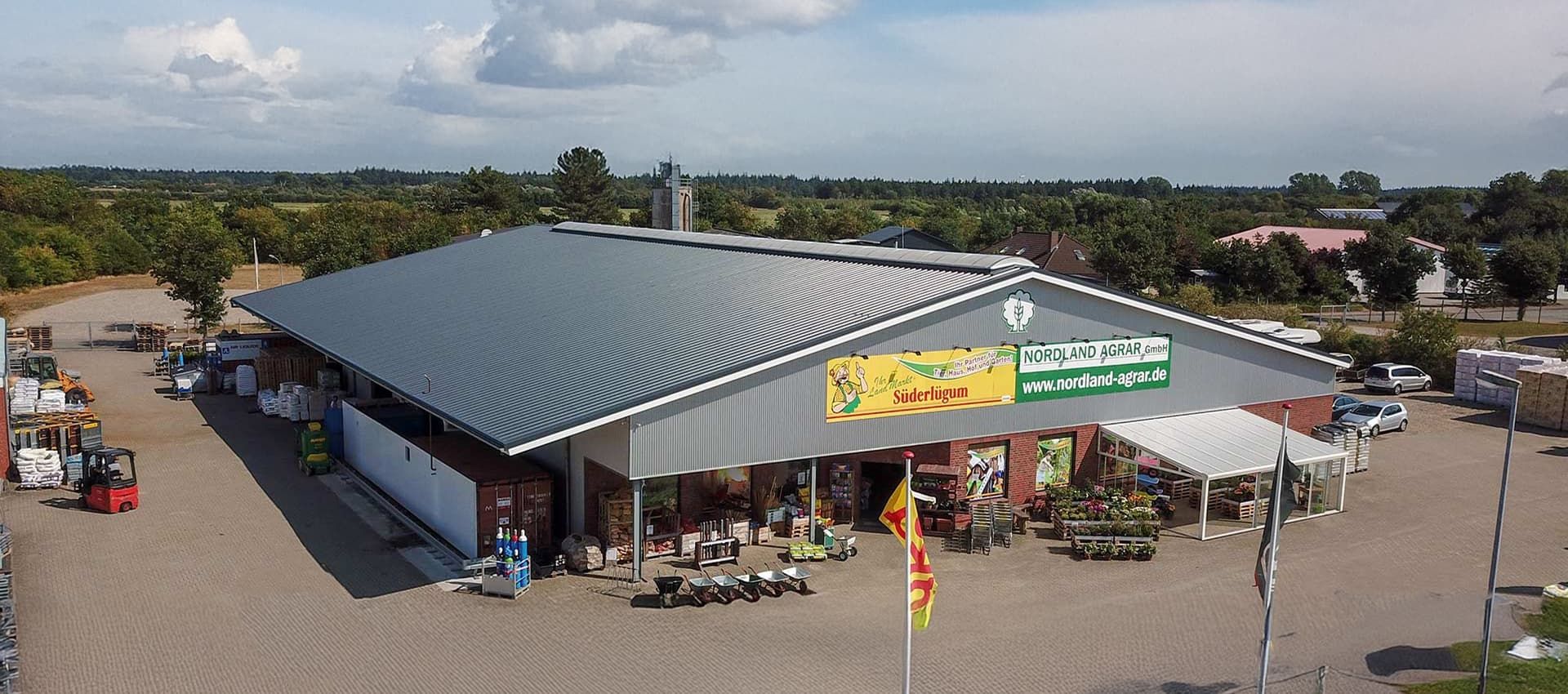 Nordland Agrar - Luftaufnahme